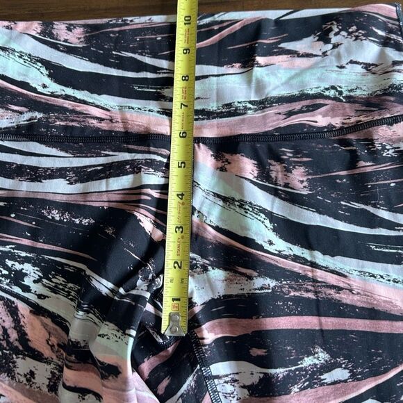 Lululemon Wunder Under High-Rise 7/8 Tight 25" Colour Splash Multi Peach Size 10 - Picture 4 of 9